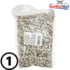 Nepali mas ko dal Kalo dal Urad Dal Black gram split, 1개, 800g