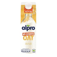 Alpro 알프로 오트 노슈가 칠드 드링크, 4개, 1L