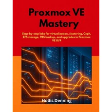 (영문도서)Proxmox VE Mastery: Step-by-step labs for virtualization clustering Ceph ZFS... Paperback, Independently Published, English, 9798263245306