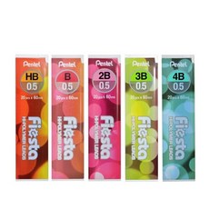 PENTEL 飛龍 0.5mm 自動鉛筆芯 書寫流暢、不易斷裂 學生辦公必備, 1個, 3B -C235TF