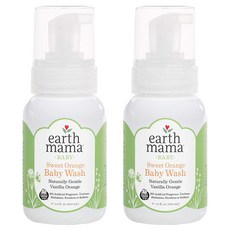 얼스마마 내추럴 베이비 워시 무향, 160ml, 2개