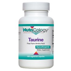 NutriCology 牛磺酸 500 毫克素食膠囊, 1個, 100 件