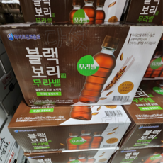 하이트진로 보리차 블랙보리 무라벨 340ml x 24개 코스트코