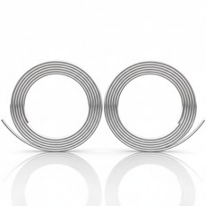 [1+1] 쉽딱 문콕방지 도어가드 몰딩 실리콘 테두리, 1개, 투명