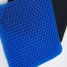 라온지니 도넛 실리콘 방석 사무실여름방석 사각방석 메쉬방석