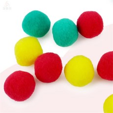 잡화정 뿅뿅이 40mm 아기촉감놀이, 노랑