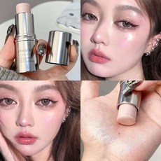 방수 물빛 반짝이 하이라이터 스틱 얼굴 윤곽 일루미네이터 루즈 체크 블러쉬 메이크업 화장품256819, A02