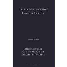(영문도서) Telecommunication Laws in Europe Hardcover, Tottel Publishing, English, 9781526518958