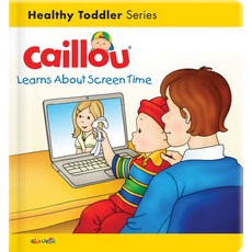 Caillou Learns about Screen Time Board Books, English, 9782897185879
