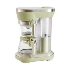 Hiles虹吸式多功能沖煮機HE-600，家用咖啡沖煮神器，輕鬆享受專業級咖啡，多功能設計，滿足不同飲品需求, 薄荷綠, 1個