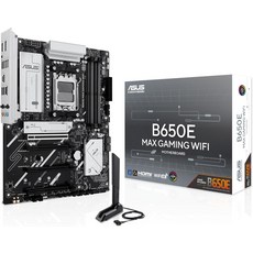 ASUS B650E AX 게이밍 WiFi AD B650 ATX 마더보드 DDR5 PCIe 5.0 준비 완료 3배 .2 슬롯 Wi-Fi 6E Realtek 2.5Gb 이더넷, MAX|ATX, B650E|M.2x3|WiFi6E
