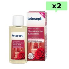 테테셉트 마로카니쉐 로젠 바드 모로칸 로즈 바스 배쓰 배스 입욕제 125ml 2개 (독일) Tetesept Marokkanisches Rosen Bad Moroccan Rose B