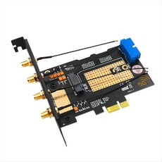 M.2 B 키 USB3.0 및 PCIE 5G 듀얼 버스 5G-WWAN 카드 어댑터 카드 데스크탑 어댑터 4 개 안테나 SIM 슬롯이있는 데스크탑 어댑터 카드