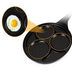 채우기 모아 에그팬 계란후라이팬3구, IH 2구