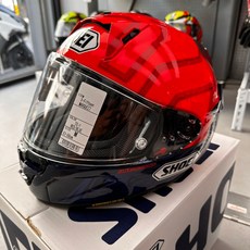 SHOEI X-15 Marquez 7 馬7 賽道帽 大橋公司貨 Riderment實體店面 通風, 1個, L, Red/Blue