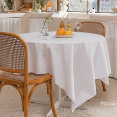 대성섬유 돌상 백일상 깔끔한 무지 식탁보 촬영용 배경천 범보의자 덮개 화이트 백색 천 테이블보, 1인(90X150)