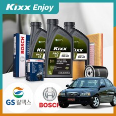 아반떼XD(00~06) 1.5d 디젤 킥스 파오 C3 5W40 엔진오일세트