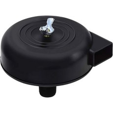 필터 공기 압축기 머플러 나사형 외부 8PT 스레드 검정색 16MM, 1PCS Bla