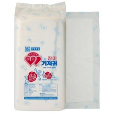 한빛 장미 기저귀 산부인과 병원 조리원 출산준비 요실금 일자형기저귀 성인기저귀 10매입 10팩, 10개