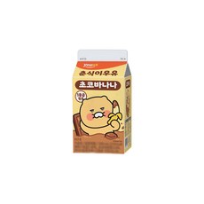 유어스 춘식이 초코바나나우유, 7개, 500ml