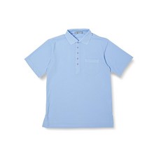 MIZUNO(미즈노) 고등학교 야구 보이즈리그 심판용 반소매 셔츠 52HU13018M 파우더 블루 M