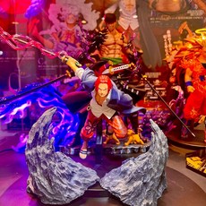 紅髮傑克 海賊王公仔 Battle Record Collection, 1個, 無燈座版(紅髮傑克/神避版本3),含公仔(附正版原盒)