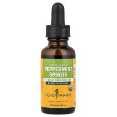 Herb Pharm 페퍼민트 증류주 30ml(1fl oz) Pharm (허브 팜), Herb Pharm, 페퍼민트 증류주, 30ml(1fl, 1개, 30ml
