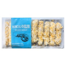 냉동 빵가루 새우 튀김 300g (30g x 10마리) (분식 일식 양식 사이드메뉴), 1개