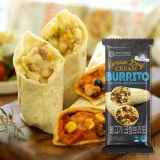 BURRITO 불고기크림 브리또, 5개, 125g