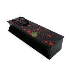 에코바이브 와인선물백 와인잔무늬 명절선물