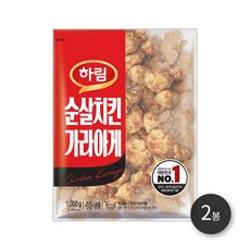 하림 순살치킨가라아게, 1kg, 2개
