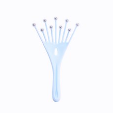 九爪頭皮按摩器 (附滾珠), 單色, 1個