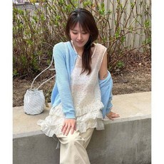 [백화점 정품] 플라스틱아일랜드 PLA by 시어 레이어드 원피스 PS7OO417