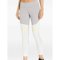 리복 컬러 블록 메시 레깅스