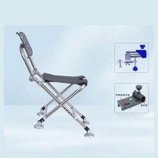 민물낚시의자 초경량 등받이 접이식 갯바위 섬 붕어, 1개