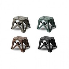 접이식의자 접의자 인테리어 낮은의자 보조의자 폴딩체어 간이의자, 딥그린, 1개