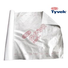 듀폰 타이벡 투습성 방수 차열 시트 원단 소프트 아사이듀폰정품 (210x100) [Tyvek Silver-2.1], 1개 1개
