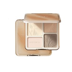 Judydoll橘朵 高光修容一體盤 啞光自然 陰影高光珠光, 05羽光盤（遮瑕提亮）, 1個