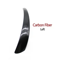 자동차 왼쪽 오른쪽 인테리어 도어 풀 핸들 커버 트림 BMW 1 시리즈 E81 E82 E87 E88 120i 2006-2012, 04 Carbon Fiber L