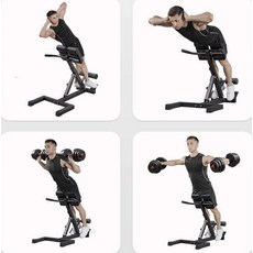 하이굿럭 백익스텐션머신 복근 파워랙 코어운동, 고급 모델 가정용 접이식