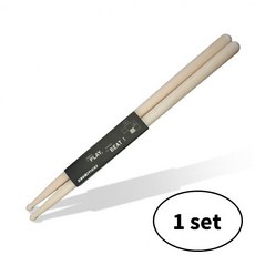 구오빌 가벼운 단풍나무 드럼스틱 5A 손목이 편한 입문용 메이플 드럼채 정품 2개입