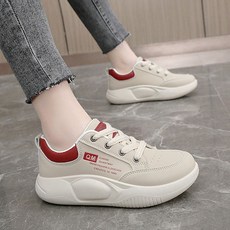 여성 스니커즈 n Fashion 여성 볼넓은 운동화 키높이 통기성 스니커즈