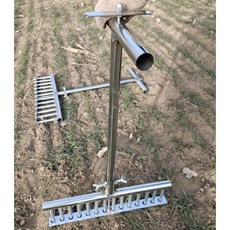 모종 이식기 파종 양파 모이식기 구멍파기 텃밭 농사 홀 12개 1개, 12홀(1m 깊이15cm)21그루 심을수있음 × 1개