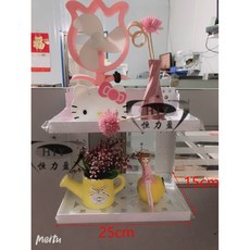 전화기 거치대 철판 받침대 사무실 2단 선반, 2층