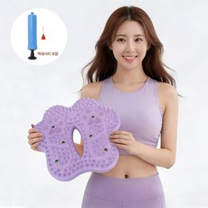 SengsoHome 3단계 촉감 가정용 스텝퍼 에어 스텝퍼 발마사지 발지압 해소, 퍼플