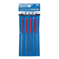 미네시마(Mineshima) 크래프트 사포 중목 5개 세트 취미용 도구 H-16