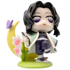 귀멸의칼날 시계 애니메이션 데몬 슬레이어 탄지로 카마도 네즈코 피규어 블라인드 박스 창의적인 된 조각상 모델 장식품 서프라이즈 선물