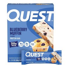 퀘스트 프로틴바 블루베리 머핀 60g 4팩