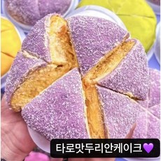 <자매중국식품> 두리안케이크 케익 류랜챈청 타로맛 400g, 1개