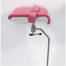 수술대 및 산부인과 침대용 의료 검진대 다리 고정 장치 등자 1쌍(왼쪽 오른쪽), 01 pink